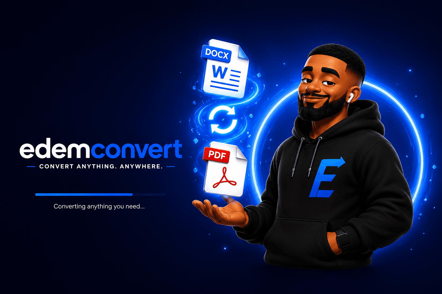 edemconvert — convert anything, anywhere